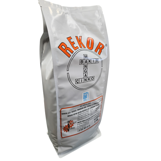 3,5 Kg Rekor Ec Fertılızer Bakır (Cu­-Sülfat) Mangan (Mn­-Sülfat) Ve Çinko (Zn-­Sülfat) Mikro Bitki Besin Maddeleri Karışımı