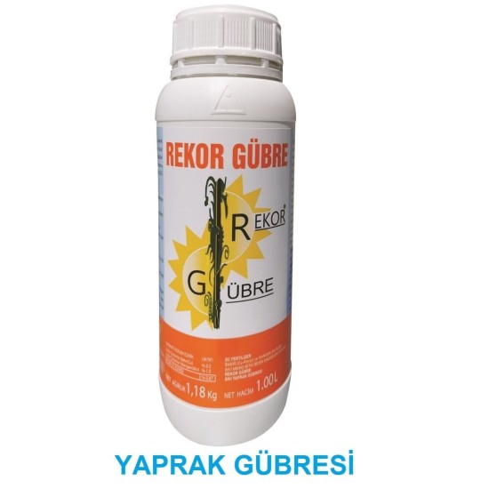 1 LİTRE REKOR GÜBRE EC FERTILIZER SIVI YAPRAK GÜBRESİ