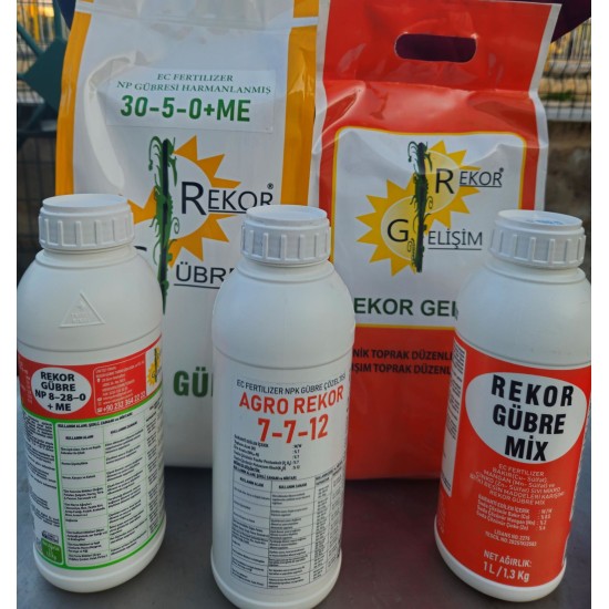 Rekor Gübre Çim Gübre Seti - Çim Gübresi